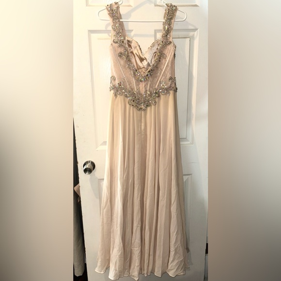 Formal Bling Long Dress - Picture 4 of 6